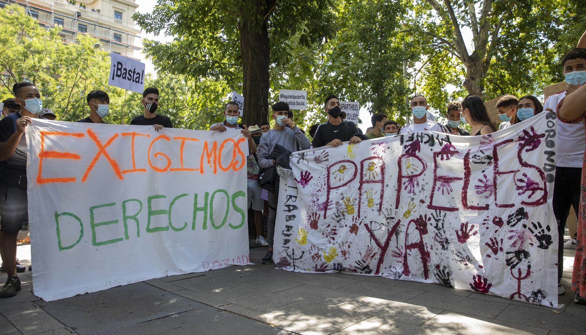 Concentracion Ministerio Interior ley extranjeria - 7